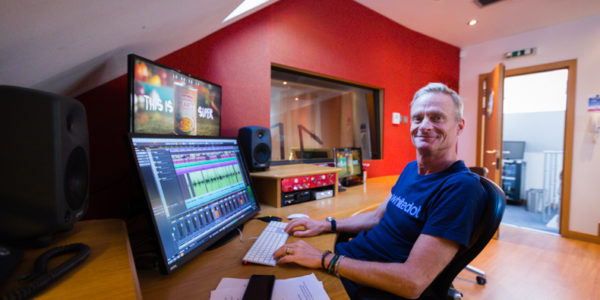Red Facilities Recording studio Edinburgh with Max Howarth
